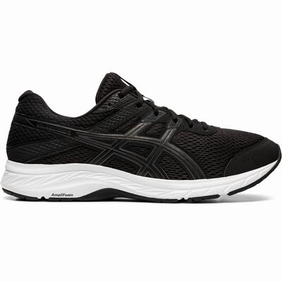 Asics Gel-Contend 6 - Miesten Juoksukengät - Mustat/Harmaat